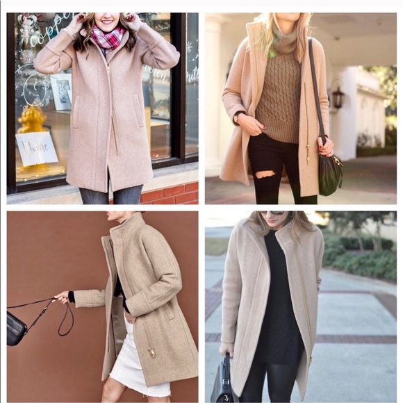 J.Crew Stadium Cocoon Coat - Picture 10 of 11